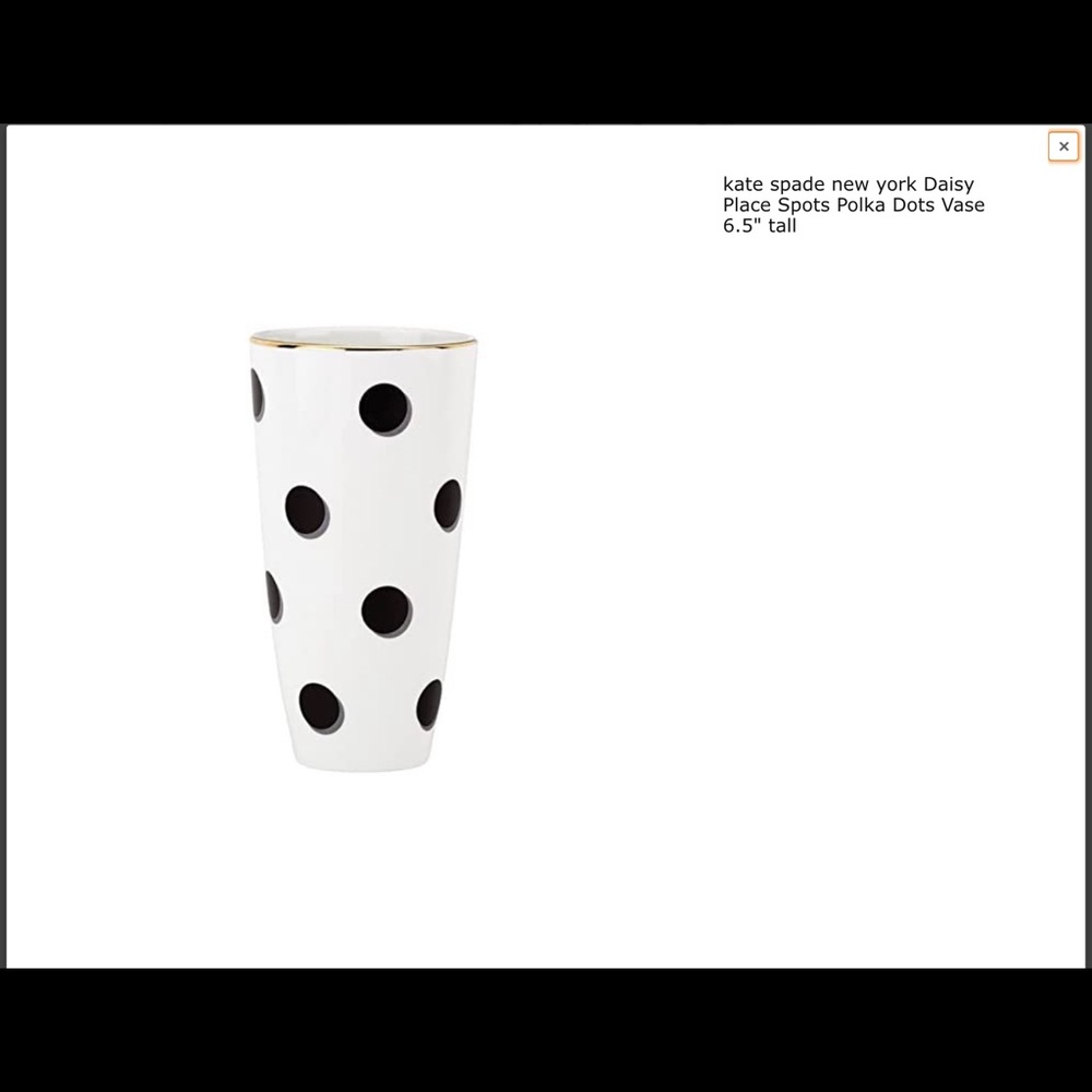 Kate Spade New York Daisy Place Vase